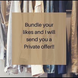 I accept all reasonable offers